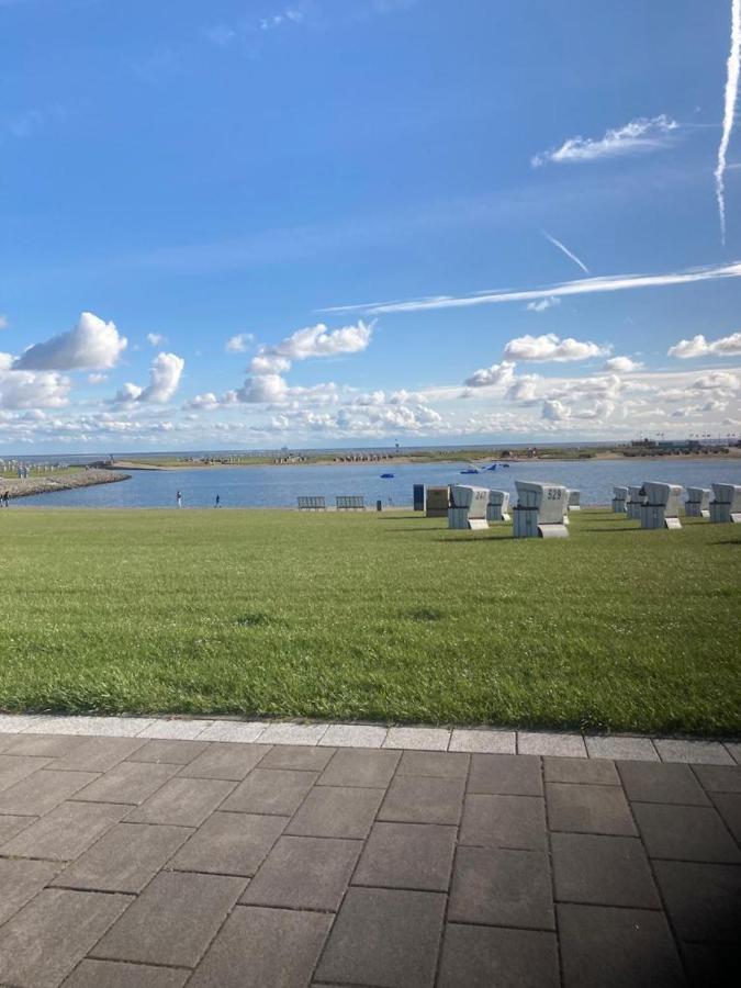 1-Raum-Apartment Seagull Seemoewe Busum Bagian luar foto