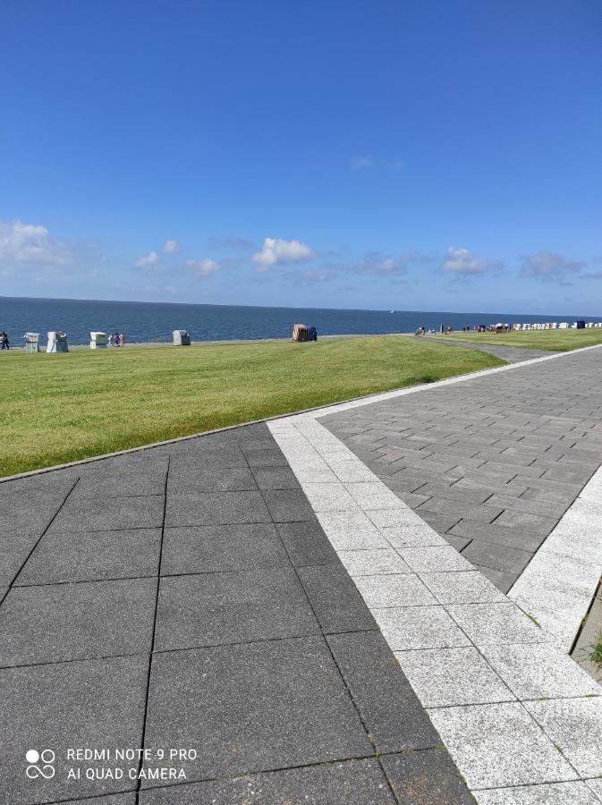 1-Raum-Apartment Seagull Seemoewe Busum Bagian luar foto