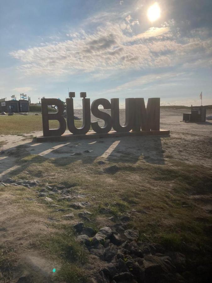 1-Raum-Apartment Seagull Seemoewe Busum Bagian luar foto